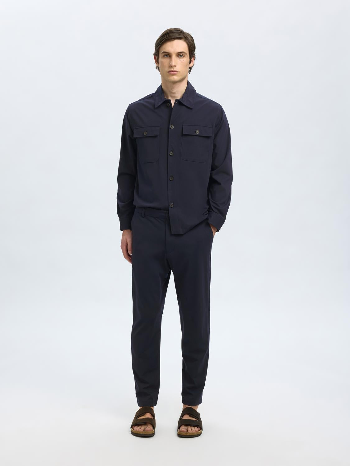 Trousers - Slh172-Slim Tape Lorent Flex Pants Noos -  - Hr Ravn