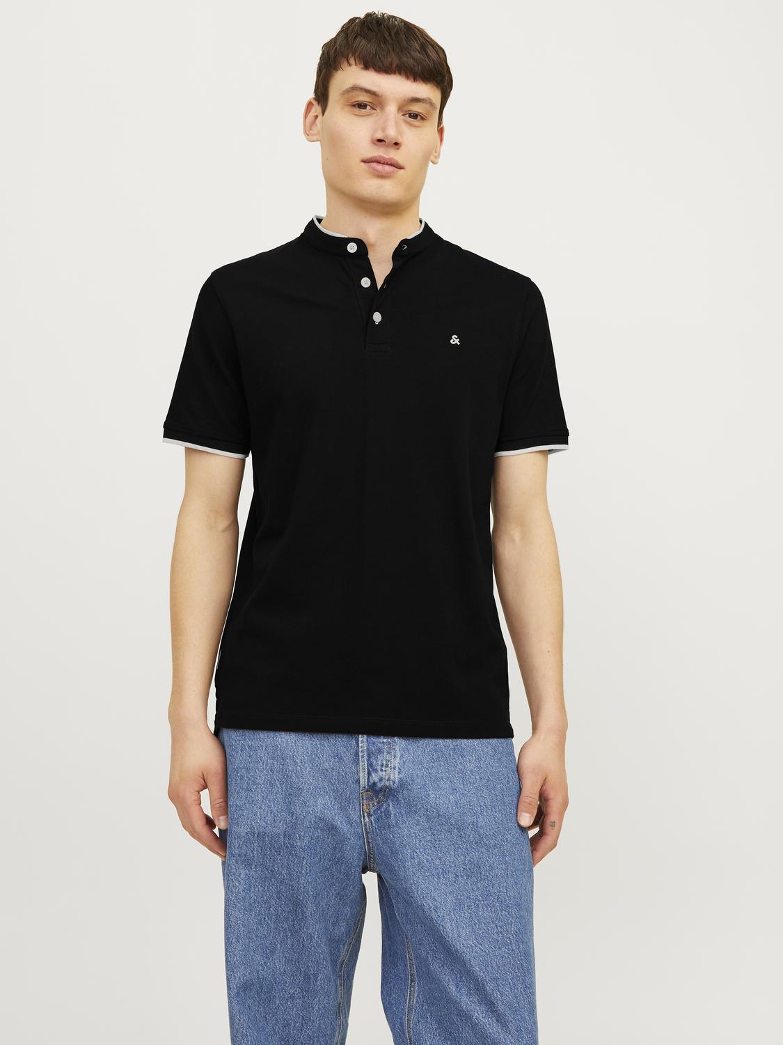 Polo Shirts - Jjepaulos Mao Polo Ss Noos -  - Hr Ravn