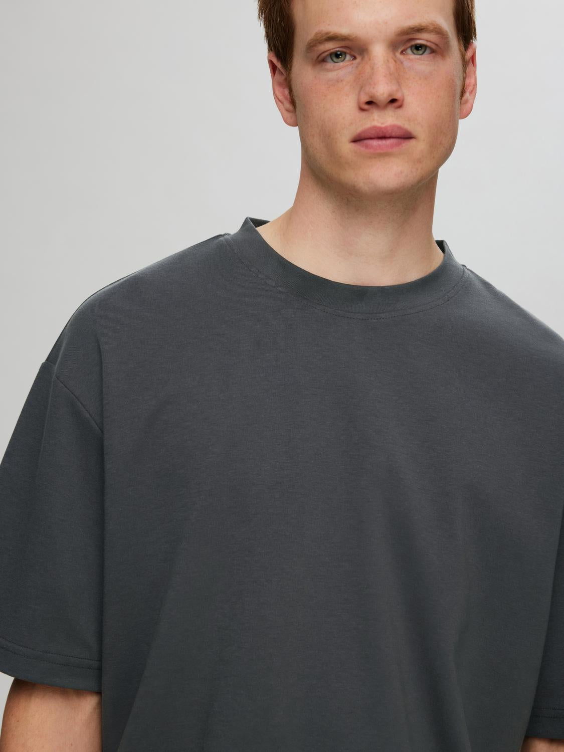 Slhlooseoscar Ss O-Neck Tee Noos