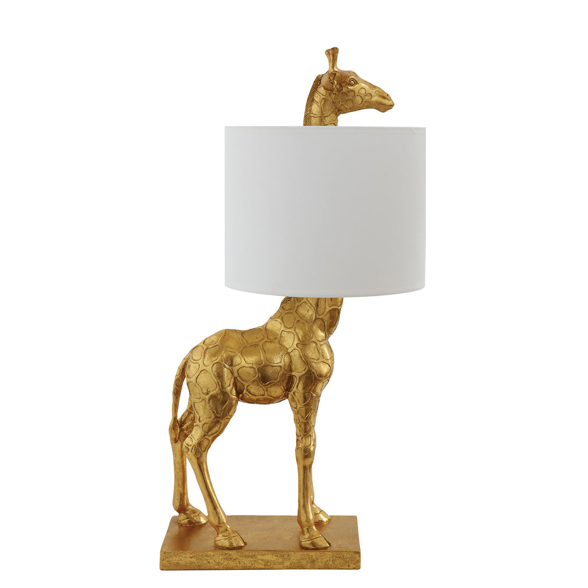 Silas Bordlampe, Guld, Polyresin