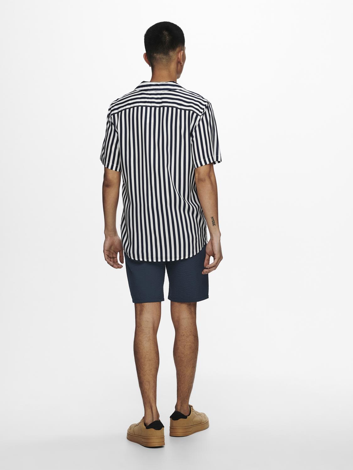 KORTE SKJORTER - Onswayne Life Ss Viscose Shirt Noos -  - Hr Ravn