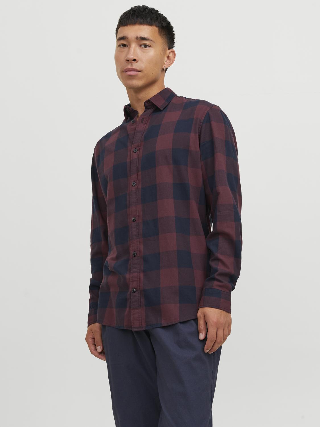 Shirts - Jjegingham Twill Shirt L/S Noos -  - Hr Ravn